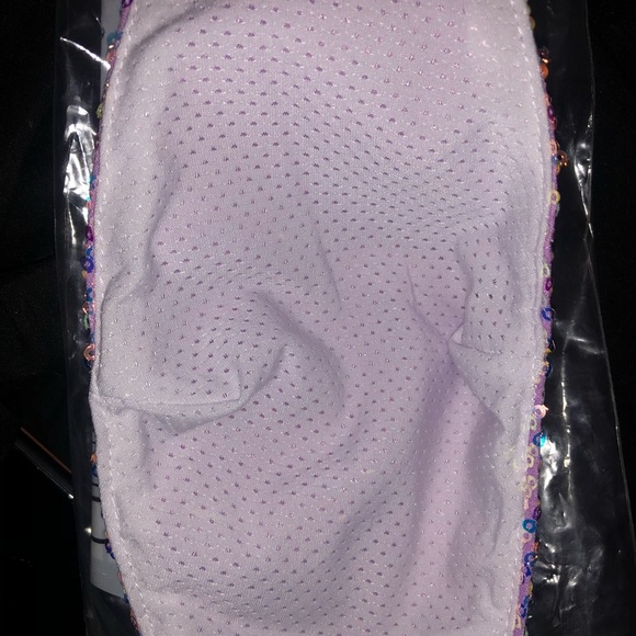 💎 Iridescent sequin face mask - Picture 6 of 7